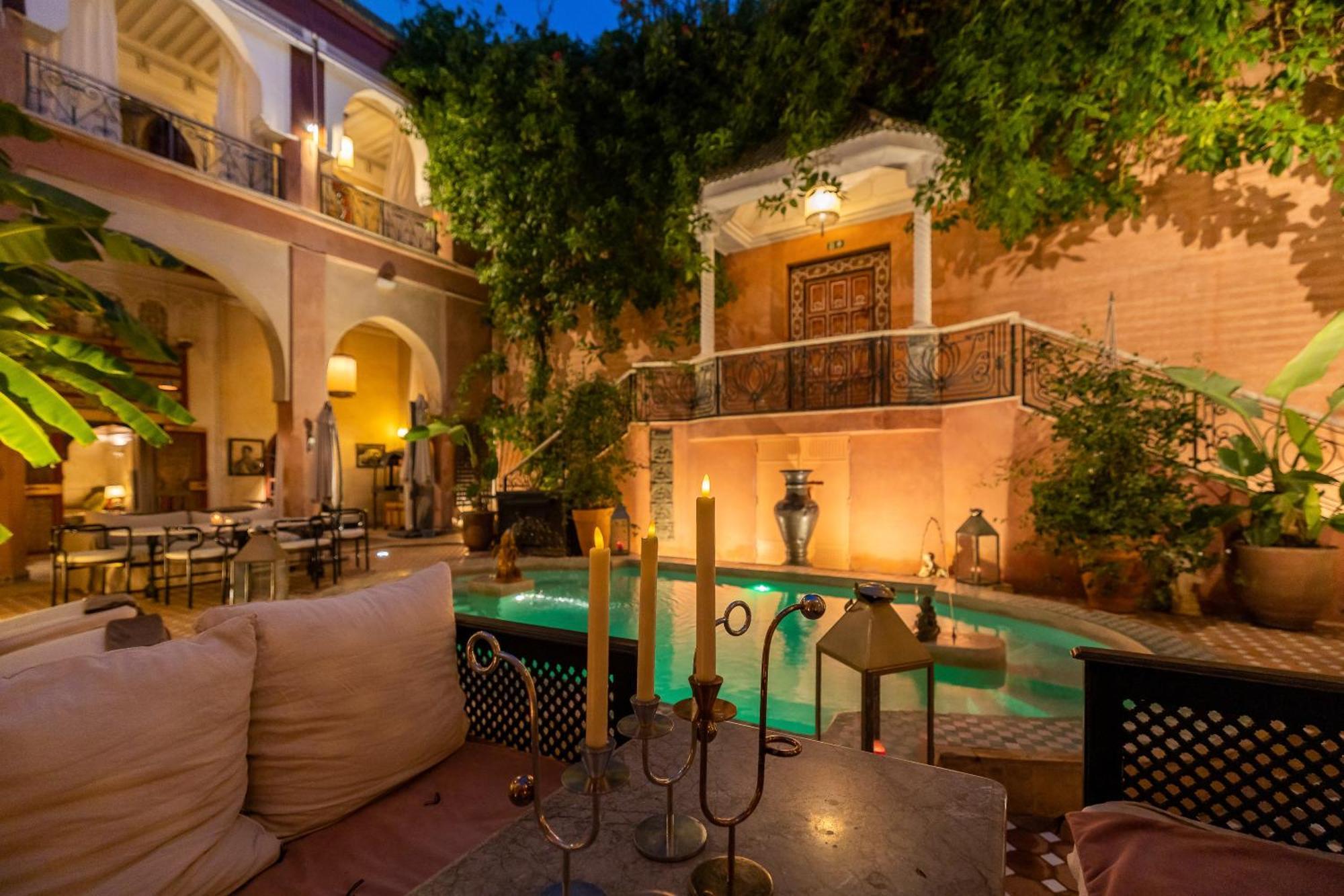 Indian Palace Marrakesh Bagian luar foto