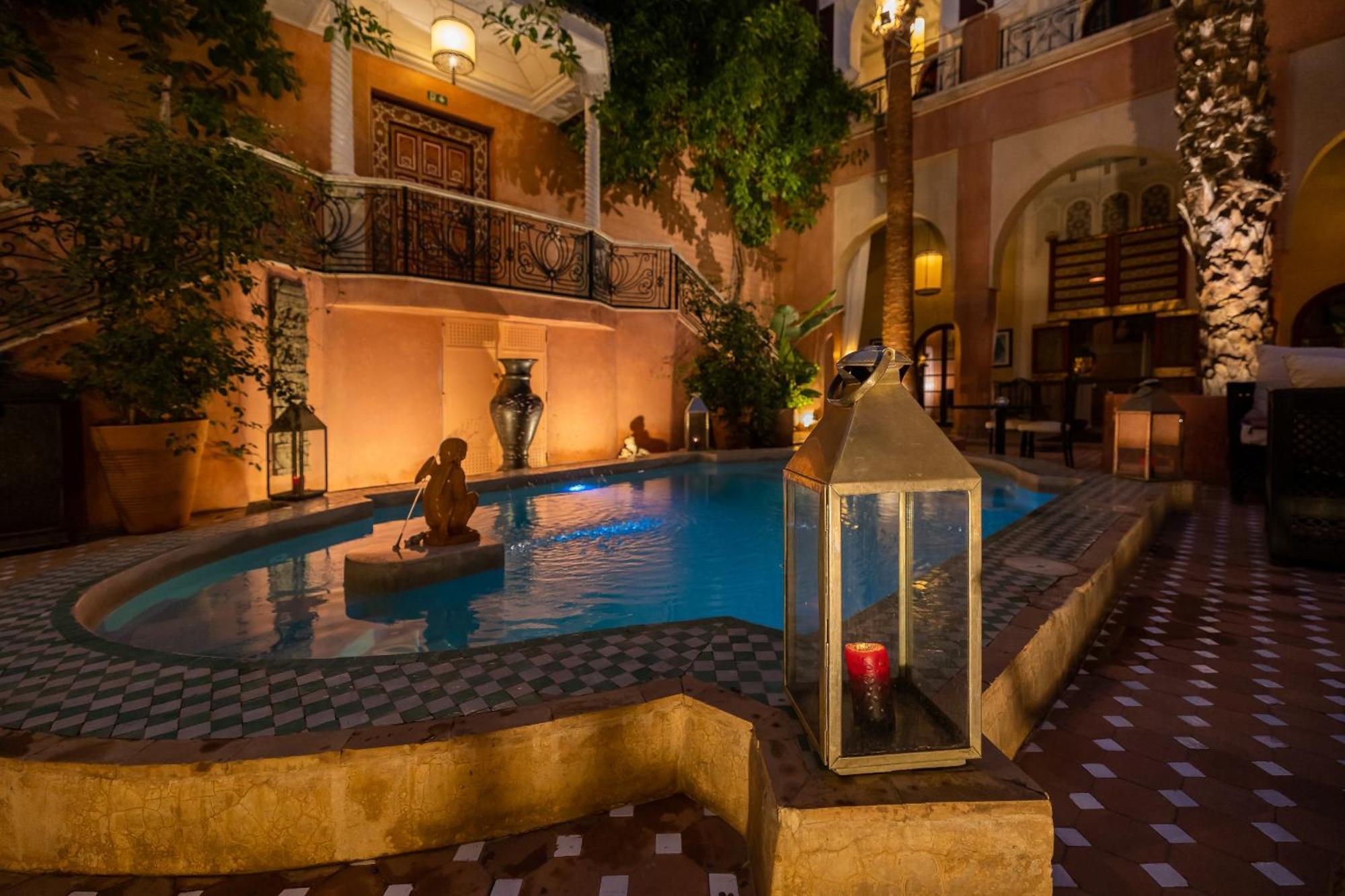 Indian Palace Marrakesh Bagian luar foto