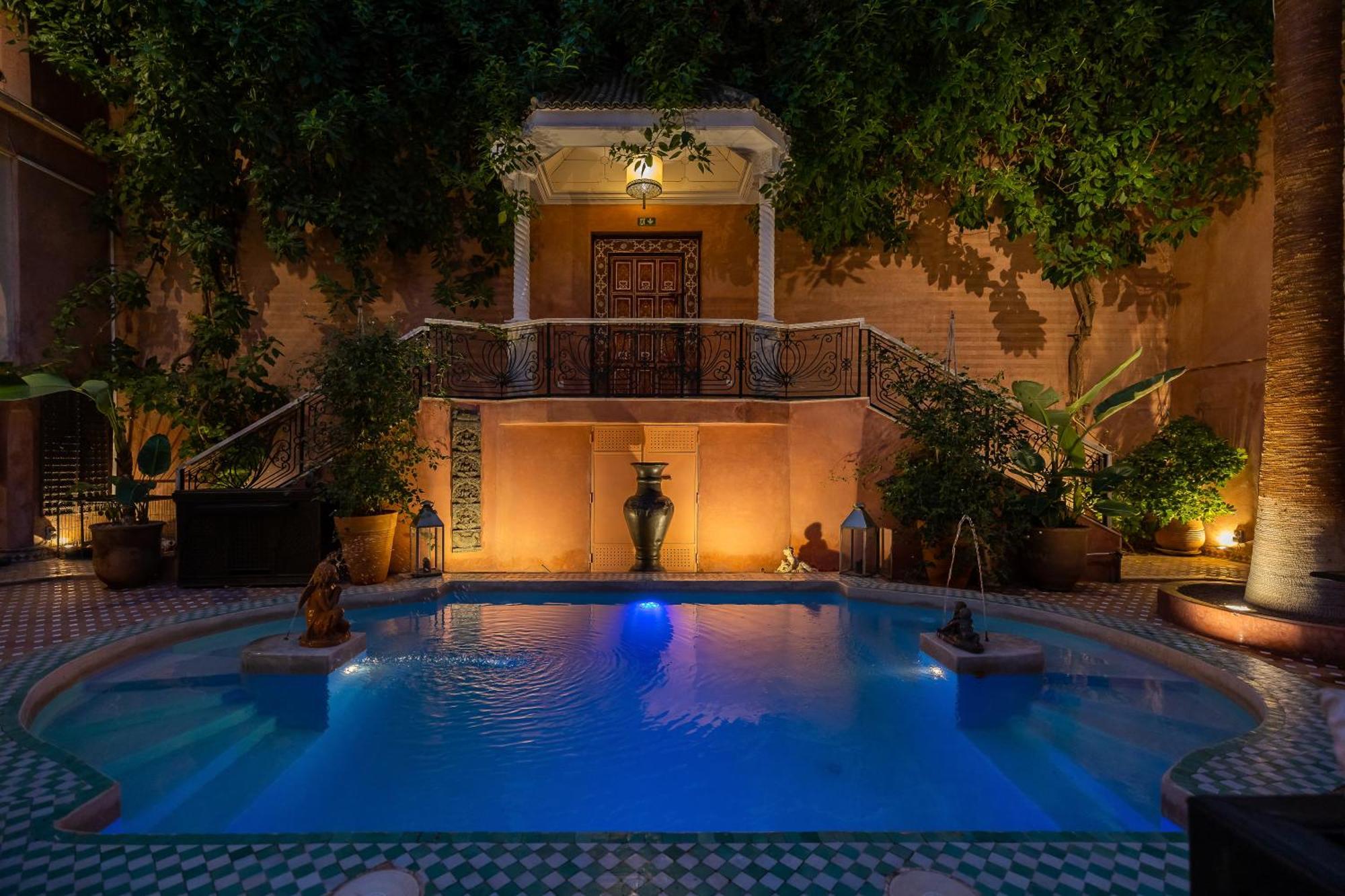 Indian Palace Marrakesh Bagian luar foto