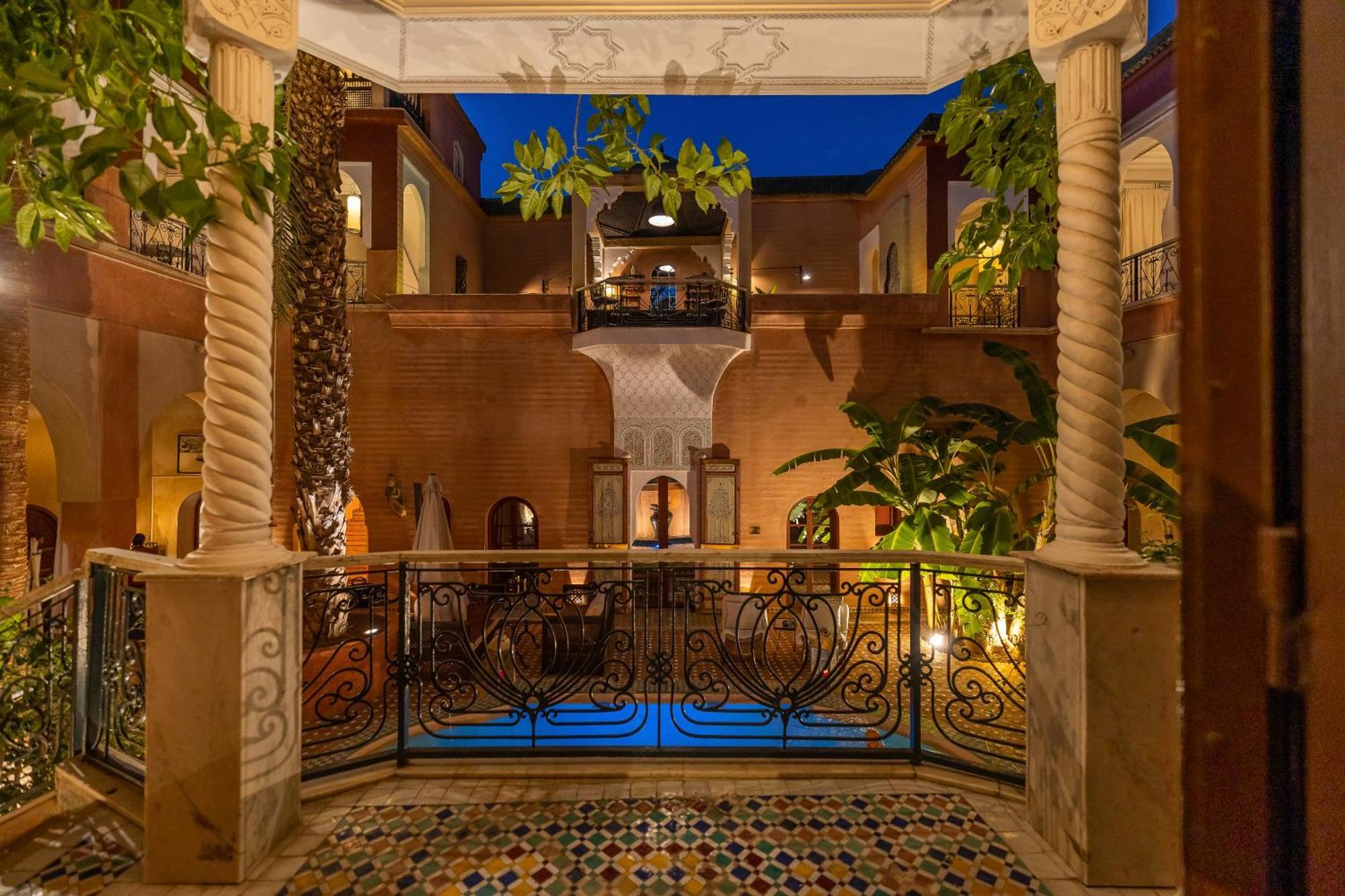 Indian Palace Marrakesh Bagian luar foto