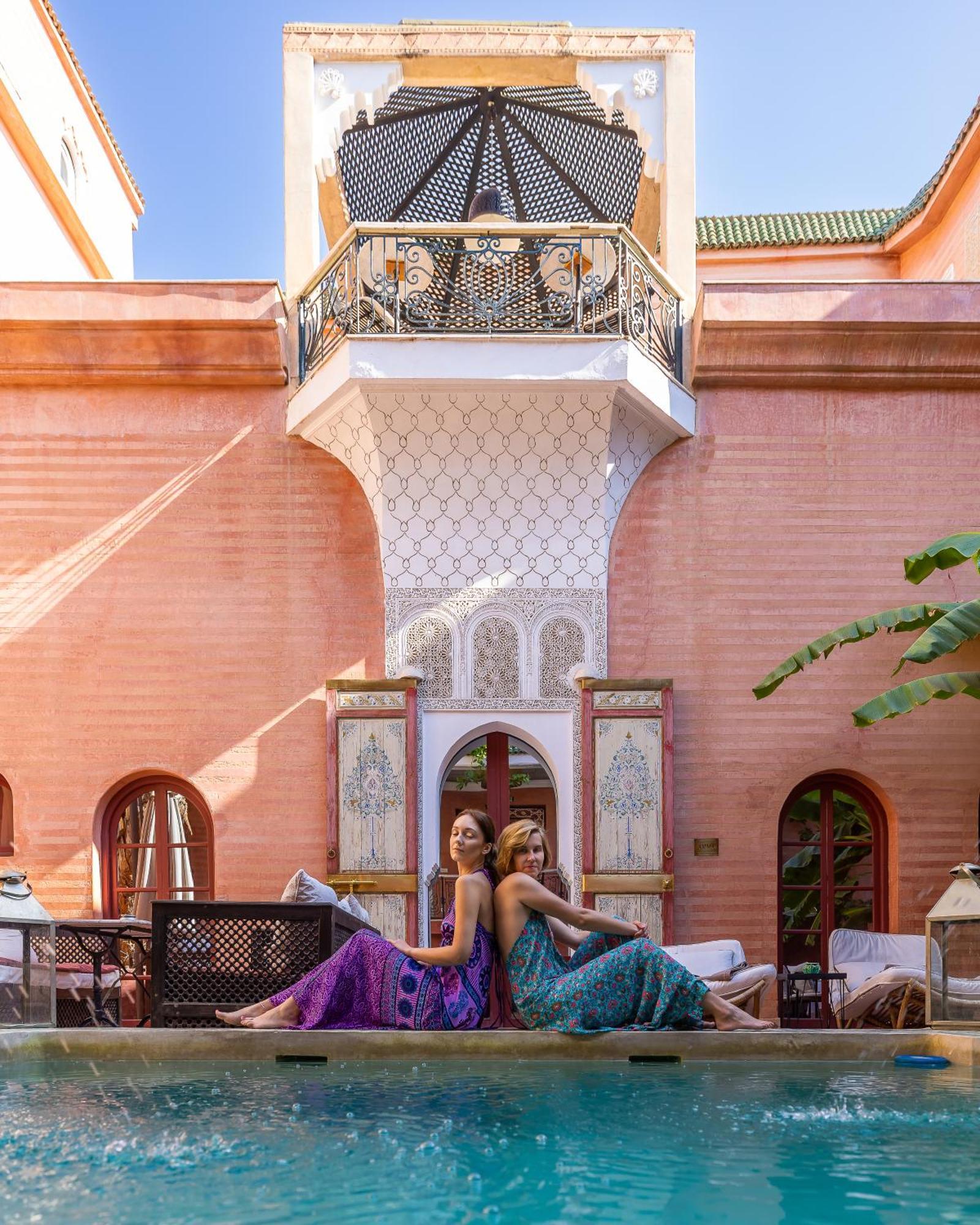 Indian Palace Marrakesh Bagian luar foto